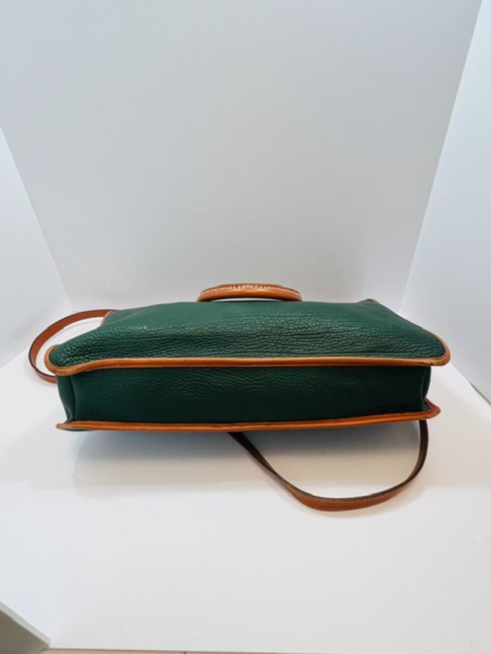 Dooney & Bourke All-Weather Leather Briefcase Messenger Bag Vintage 1980s EUC - Picture 10 of 14